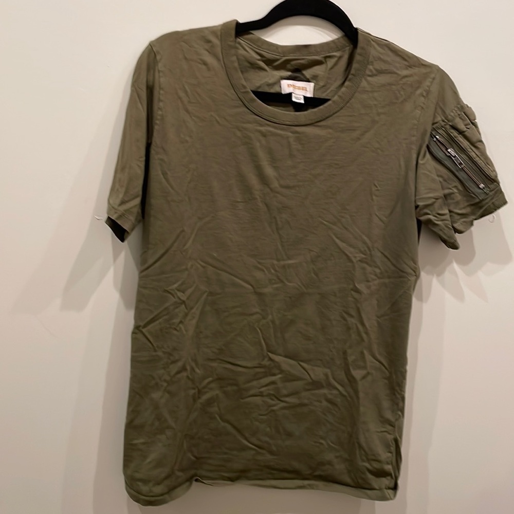 Combat green, Diesel, medium t-shirt, might fit small